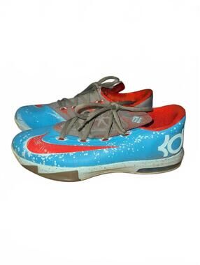 Nike KD 6 "Maryland Blue Crab" Youth Basketball Shoes Size 6.5Y Great Condition